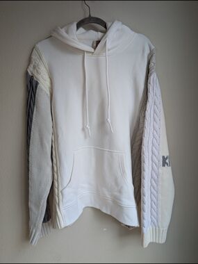 Kith Limited Release Color block Adam Combo Knit Hoodie Size XL